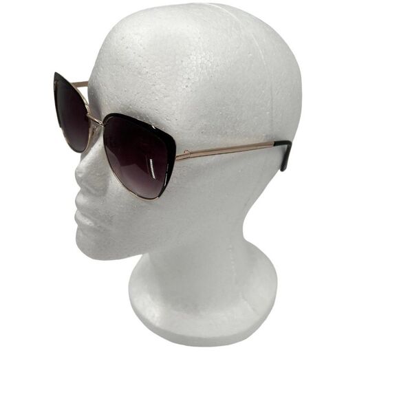 Oscar De La Renta Sunglasses Mod 3077 Black & Gold Cat Eye main image 15